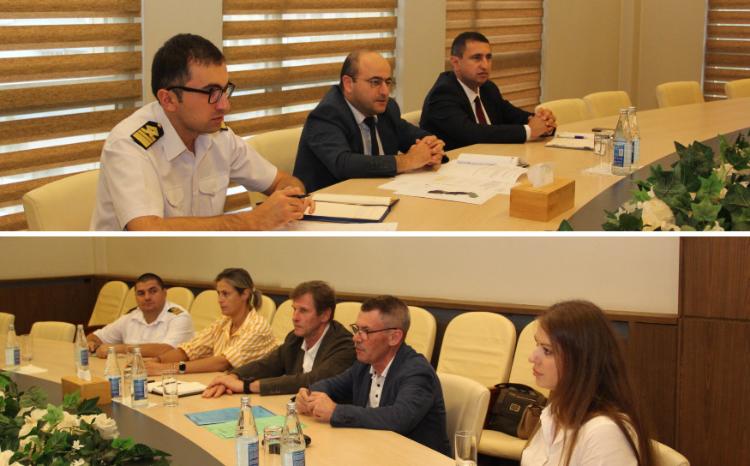 Dövlət Dəniz və Liman Agentliyində “Vodoxod” MMC-nin nümayəndə heyəti ilə görüş olub 