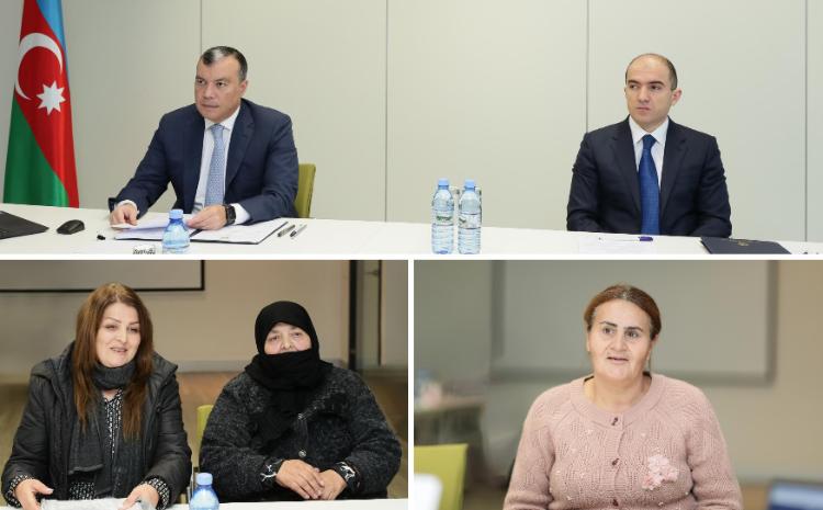 Nazir Sahil Babayev Qaxda vətəndaşları qəbul edib 