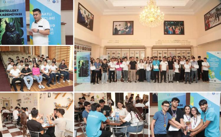 "İntellekt Akademiyası" layihəsinin final mərhələsi baş tutub 