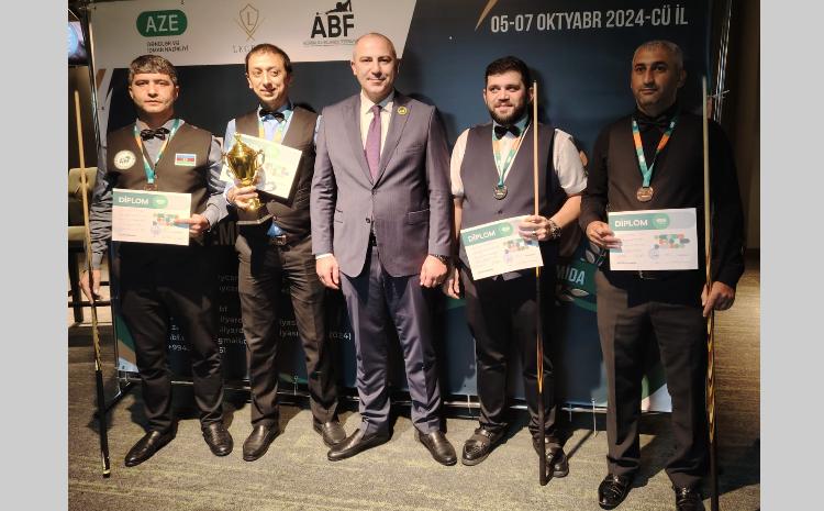 Azərbaycanda Dinamik Piramida üzrə Bilyard Çempionatına yekun vuruldu 