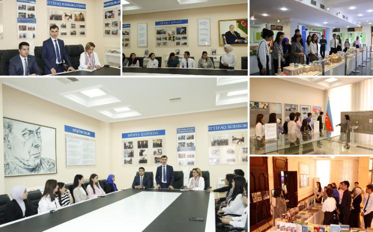 Для узбекских студентов состоялся открытый урок на тему «Познакомимся с Азербайджаном» 