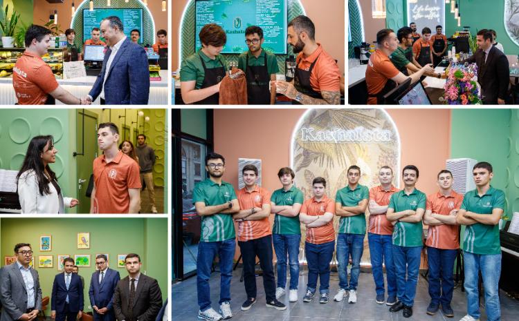 Bakıda ilk inklüziv kafe - “Kaşalata” kafe fəaliyyətə başlayıb 