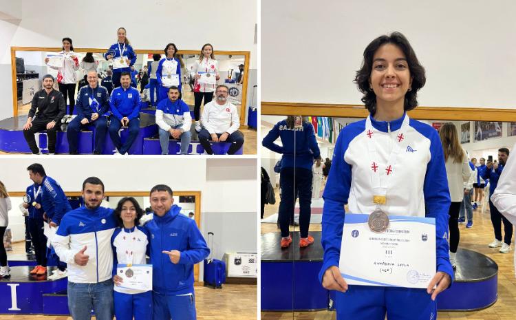 Qılıncoynadanımız Gürcüstanda bürünc medal qazanıb 