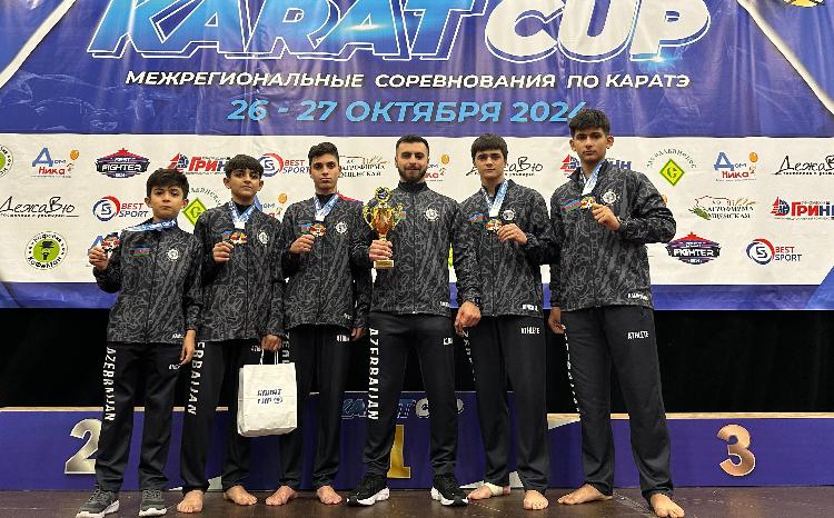 Yeniyetmə karateçilərimiz beynəlxalq turnirdə medallar qazandı 