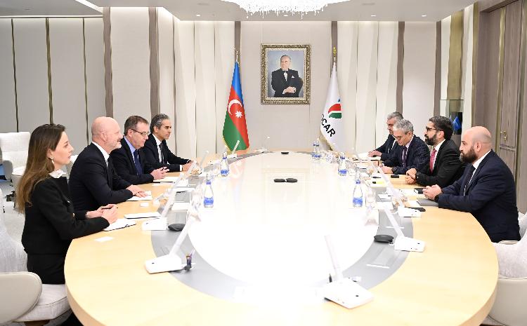 SOCAR-ın prezidenti “Subsea7” şirkətinin baş icraçı direktoru ilə görüşüb 