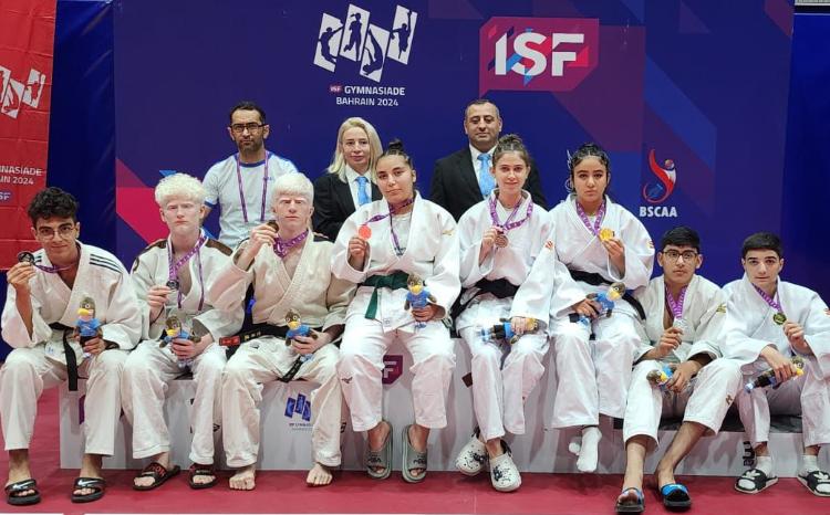 Paracüdoçularımız Gimnaziadada 8 medal qazanıb 