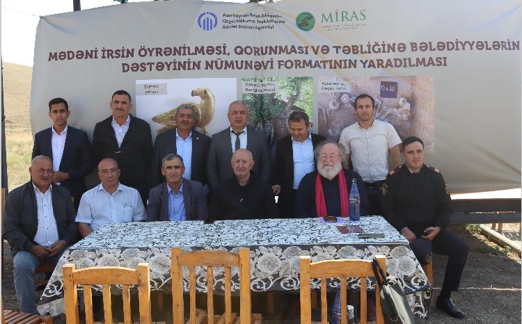 Nərgizava yaşayış yeri və nekropolu yerli əhəmiyyətli arxeoloji abidəsinin mühafizə vəziyyəti müzakirə olunub 