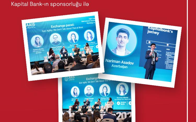 With the sponsorhip of  Kapital Bank the “Agile Azerbaijan International Summit-2024” took place 