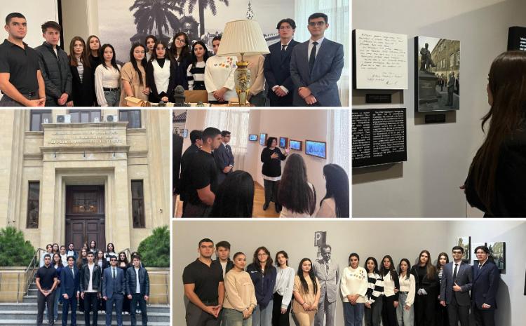 BDU-nun TGT üzvləri akademik Yusif Məmmədəliyevin Memorial Muzeyində 