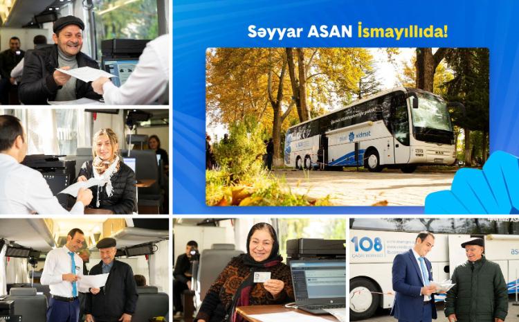 Səyyar ASAN xidmət İsmayıllıda 