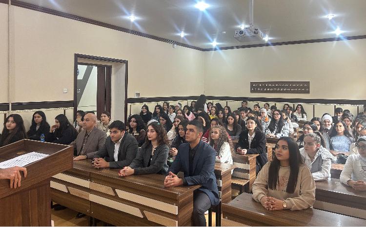 BDU-da Müstəqilliyin Bərpası Gününə həsr edilmiş tədbir keçirilib 