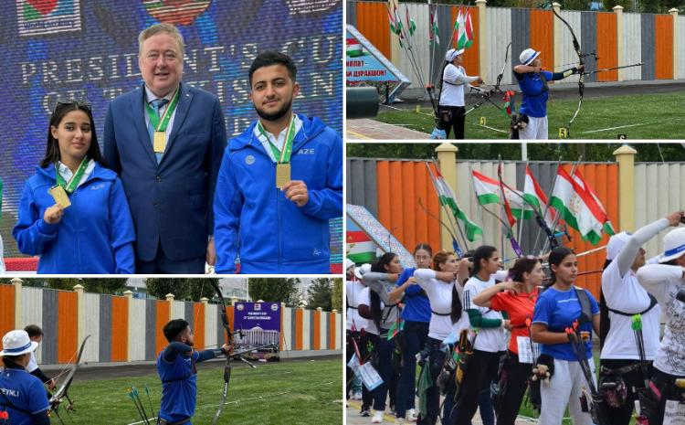 Azərbaycan oxatanları Tacikistandan medalla dönüb 