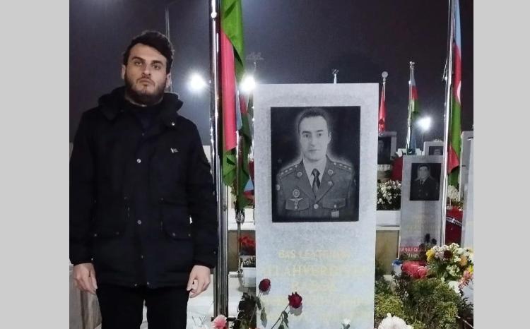 Fərid Şərifov Naxçıvan şəhidi üçün şeir həsr edib 