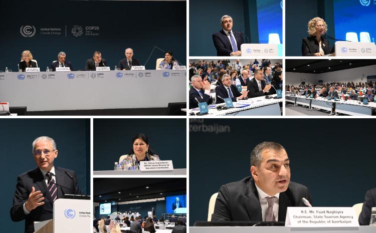 COP29 çərçivəsində “Turizm sektorunda Təkmilləşdirilmiş İqlim Fəaliyyəti üzrə Nazirlərin Birinci Görüşü” işinə başlayıb 