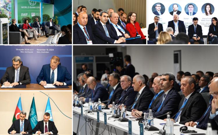 Azərbaycan Dəmir Yolları COP29 çərçivəsində iqlim siyasətində aktiv iştirak etdi 