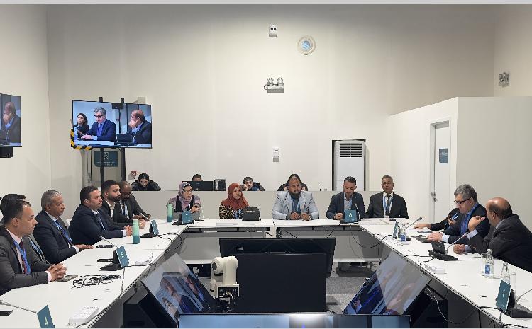 Misir nümayəndə heyəti ilə görüş keçirilib 