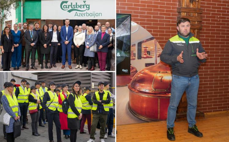 Danish officials visit Carlsberg Azerbaijan plant 