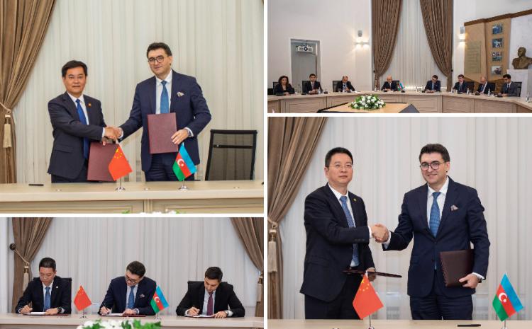 Çin şirkətləri ilə bərpa olunan enerji sahəsində əməkdaşlıq sənədləri imzalanıb 