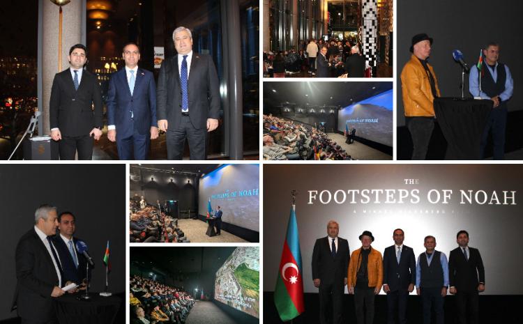 Stokholmda tanınmış isveçli fotoqraf və rejissor Mikael Silkeberqin “Nuhun izi ilə” sənədli filminin premyerası olub 