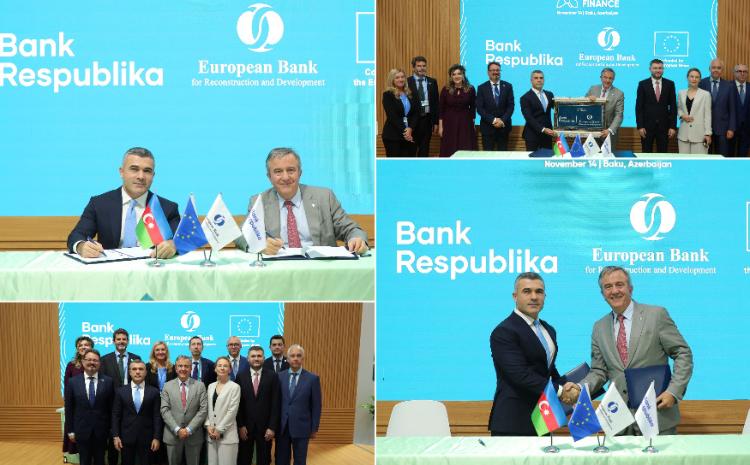 Банк Республика и EBRD в рамках COP29 подписали кредитное соглашение для финансирования зеленых проектов 