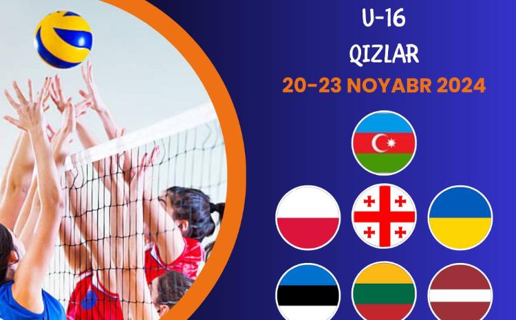 Voleybolçu qızlarımız Polşada Şərqi Avropa çempionatında yarışacaq 