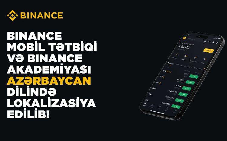 Binance объявляет о запуске мобильного приложения и Binance Academy на азербайджанском языке 