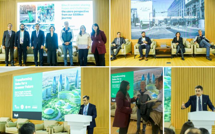 COP29 çərçivəsində “City for People in Baku” tədbiri keçirilib 