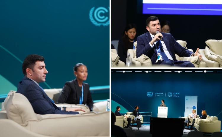 ADY sədrinin müşaviri COP29 çərçivəsində dəmiryol nəqliyyatında dayanıqlı təşəbbüslərdən danışdı 