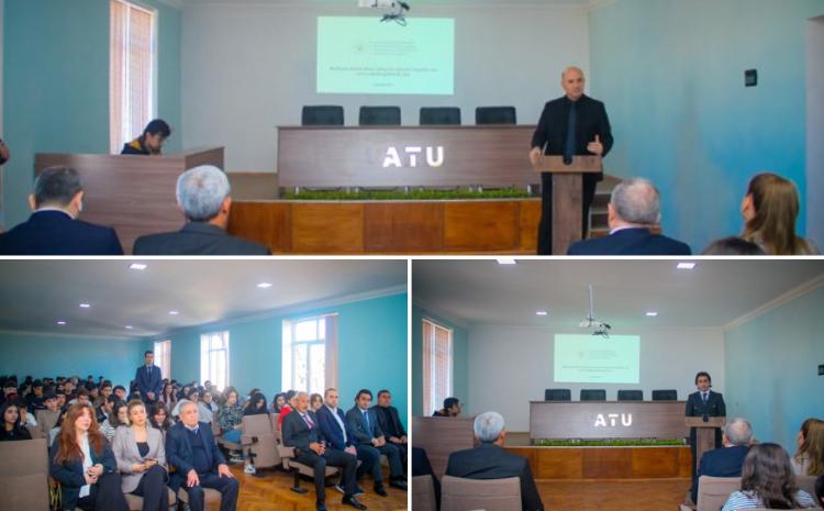 Azərbaycan Texnologiya Universitetinin tələbələri üçün açıq dərs keçirilib 