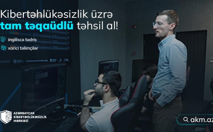 Kibertəhlükəsizlik üzrə ödənişsiz təlimlərə qeydiyyat üçün son 4 gün! 