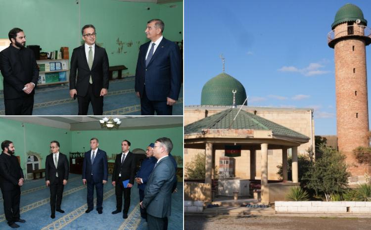 Komitə sədri Şirvan şəhər “Cümə” məscidinin fəaliyyəti ilə tanış olub 