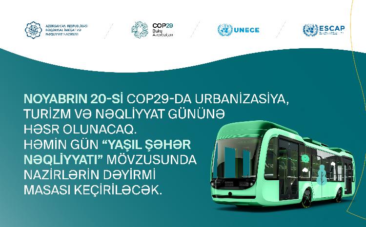 Yaşıl şəhər nəqliyyatı: Bakıda həyata keçirilən işlər 