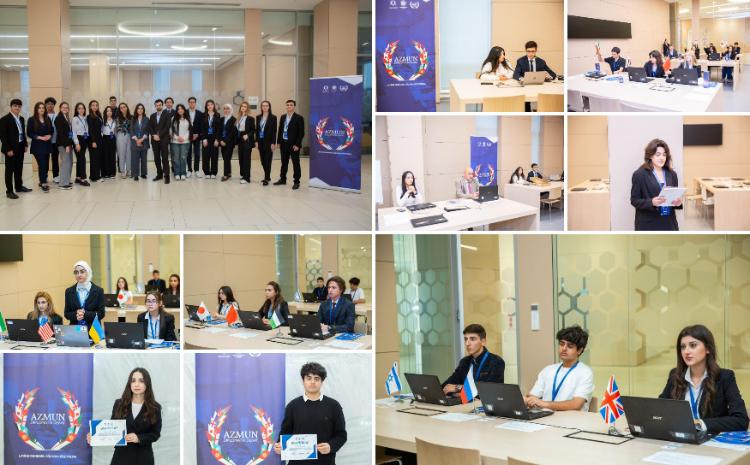 "AZMUN-Diplomatik Debat" layihəsi həyata keçirilib 
