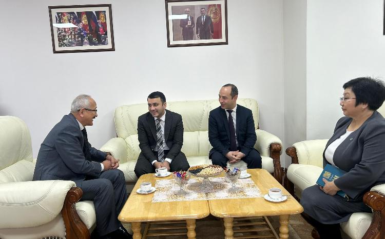 Делегация БГУ встретилась с ректором Бишкекского государственного университета 