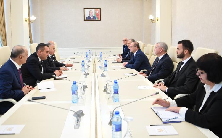 Gürcüstan parlament nümayəndə heyəti Milli Məclisdə 