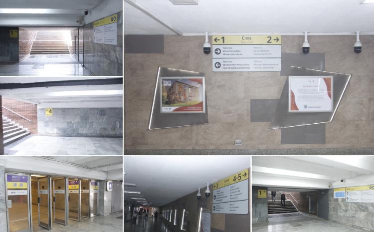 İlk dəfə metropoliten stansiyalarının çıxışları nömrələnir 