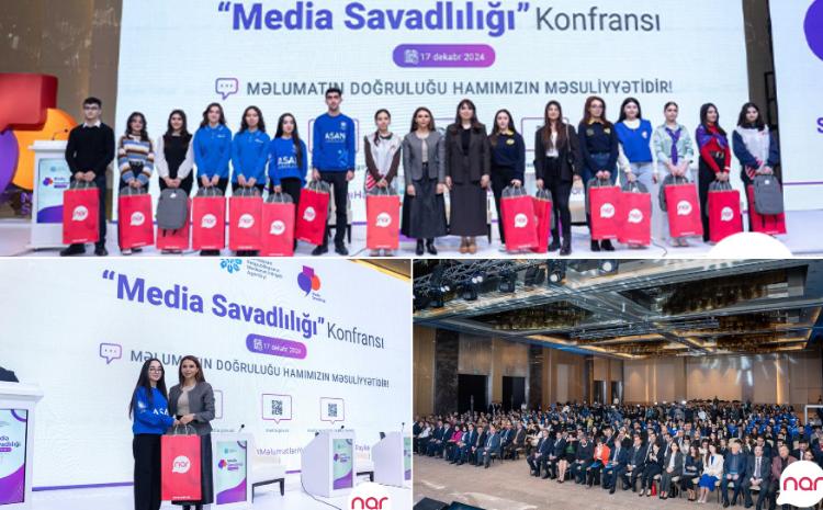 Конференция в рамках «Недели медиаграмотности» была организована при поддержке «Nar» 