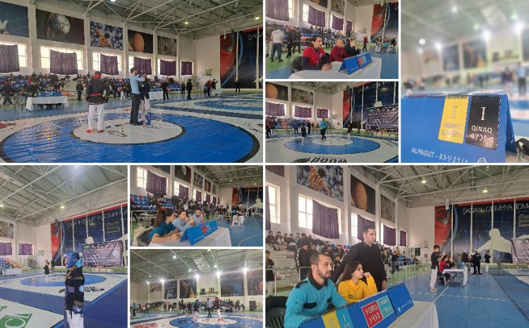 Şağan Olimpiya İdman Kompleksində Alpaqut Turan döyüş sənəti üzrə IX Azərbaycan çempionatı keçirilir 