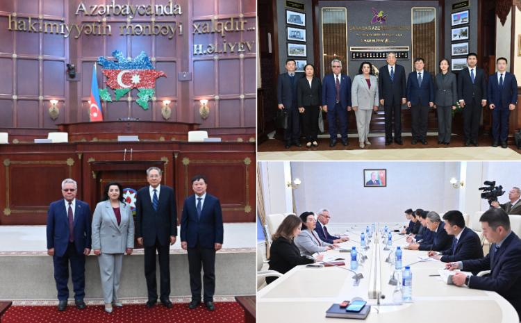 ÇXR nümayəndə heyəti Milli Məclisdə 