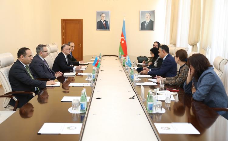 В Министерстве здравоохранения состоялась встреча с представителем ЮНИСЕФ в Азербайджане 