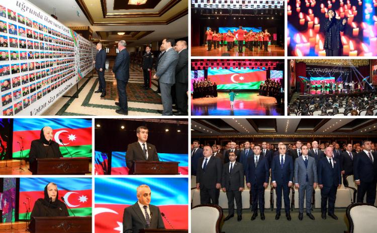Naxçıvanda doğum günü dekabr ayında olan şəhidlərin xatirəsi anılıb 