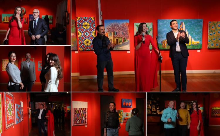 Samirə Faizovanın “Ruhumun Rəngləri” adlı sərgisi - FOTO