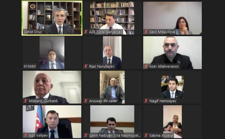 Milli Məclisin İnsan hüquqları komitəsinin videokonfrans formatında iclası keçirilib 