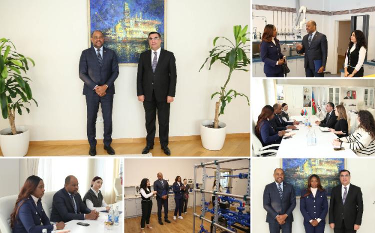 Deputy Minister of Youth and Sports of Angola visits BHOS 