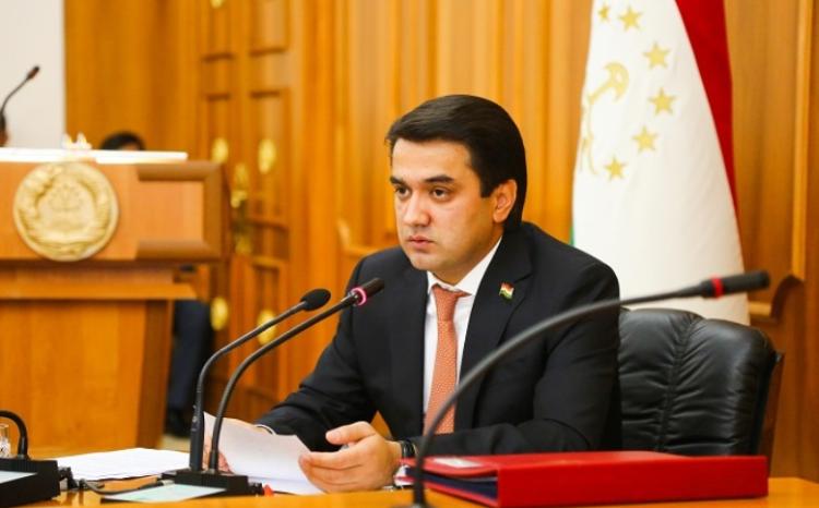 Rustam Emomali Expressed Condolences to Sahiba Gafarova in Connection with Plane Crash 