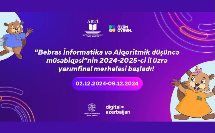 2-9 dekabr tarixlərində Azərbaycanda “Bebras” həftəsi keçiriləcək 