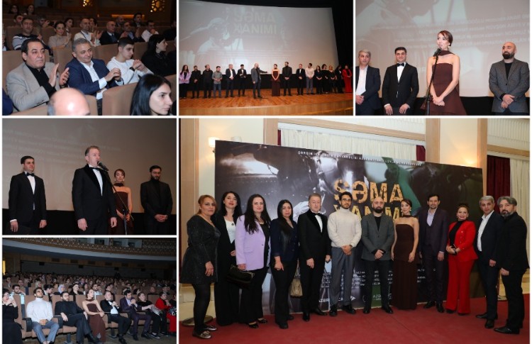 Qafqazın və Yaxın Şərqin ilk təyyarəçi qadını haqqında film təqdim edildi - “Səma xanımı” 