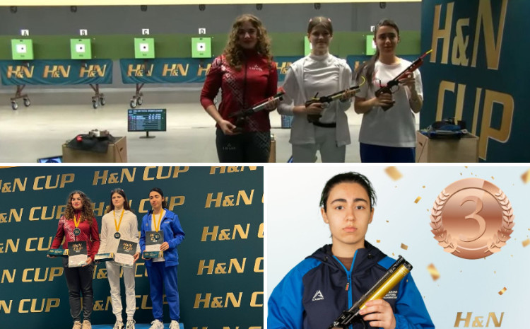 Leyli Əliyeva 2025 H&N Kubokunda bürünc medal qazandı! 