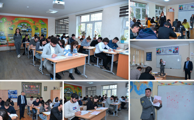 Eksternat imtahanları keçirilib 