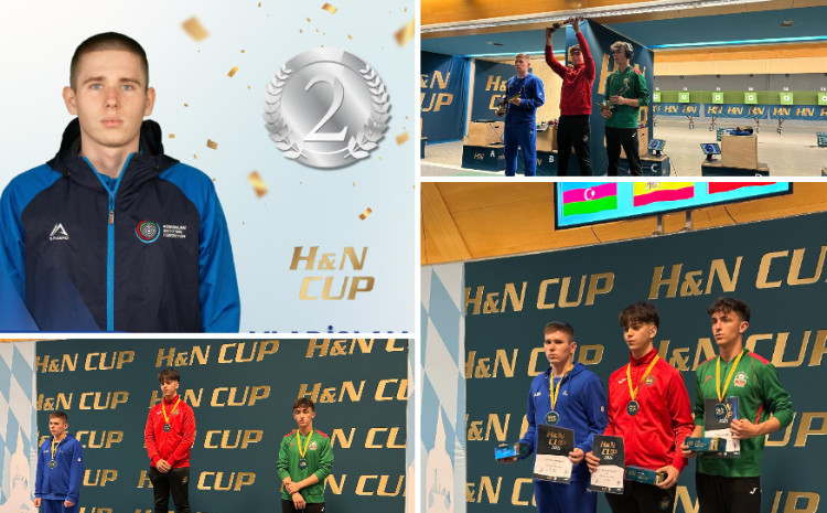 Vladislav Kalmıkov 2025 H&N Kubokunda gümüş medal qazandı! 